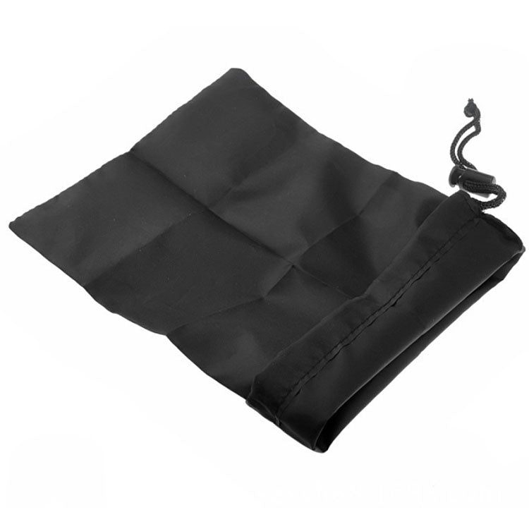 REFLEX CAMERA Black Mini Travel Storage Pouch Bag for GoPro Hero Action Camera – Lightweight 8.66" × 5.51" Portable Polyester Case for Accessories, Protective Carry Bag for Headbands, Straps