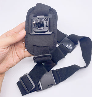 REFLEX CAMERA Single Shoulder Strap Belt for GoPro, Insta360, DJI Osmo, AKASO | Quick Release Action Camera Mount | Comfortable Adjustable Strap for Outdoor Adventure Filming
