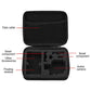 REFLEX CAMERA Hard Shell EVA Large Carrying Case for GoPro Hero 13/12/11/10/9/8/7/6/5 | Shockproof Storage Bag for Action Cameras & Accessories | Travel Organizer