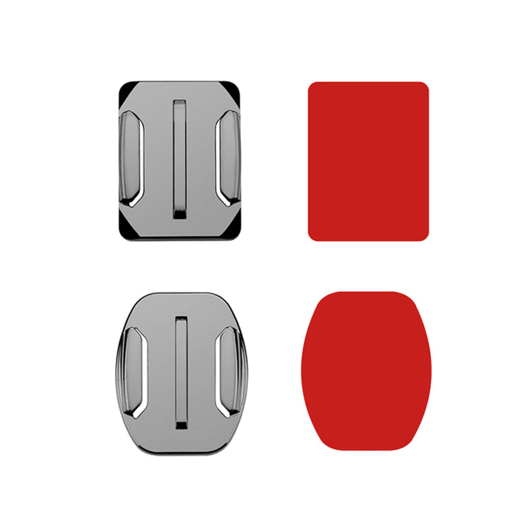 REFLEX CAMERA Adhesive Flat/Curved Mount Buckle Clips compatible with GoPro, DJI, Insta360, and More – Secure Helmet & Surface Mount for Action Cameras