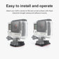 REFLEX CAMERA Adhesive Flat/Curved Mount Buckle Clips compatible with GoPro, DJI, Insta360, and More – Secure Helmet & Surface Mount for Action Cameras