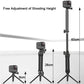 Reflex Camera 3-Way Foldable Selfie Stick Tripod for GoPro Hero 13-9, DJI Osmo Action – Extendable Pole, Tripod Grip, Lightweight Action Camera Mount for Travel, Vlogging & Sports Shooting