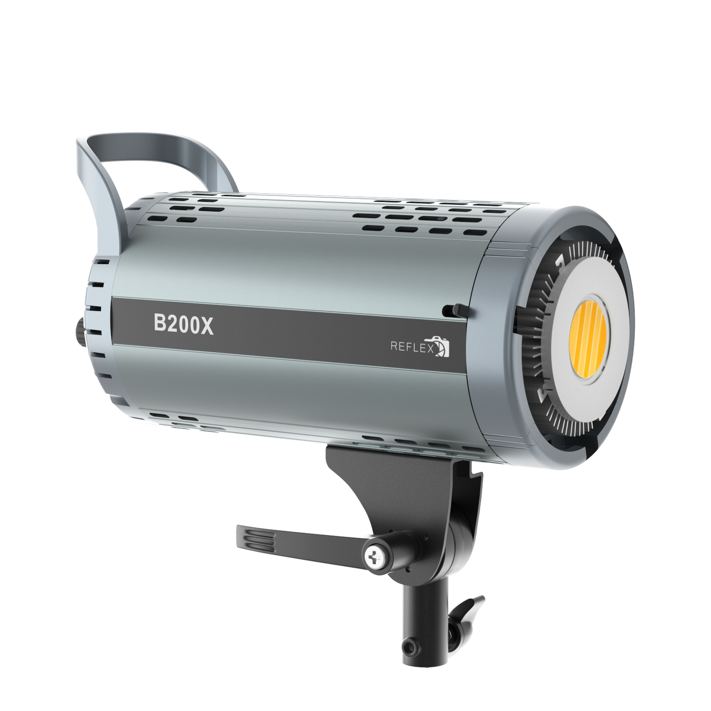 REFLEX CAMERA CL-B200X 160W Bi-Color LED COB Light – 3200K-5600K, CRI 97+, Bowens Mount, 17900 Lux, Dimmable Video Light for Studio Photography, Filmmaking, YouTube, Streaming