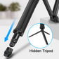 REFLEX CAMERA Foldable 3-Way Adjustable Selfie Stick Tripod for Go Pro Hero 13-9, D J I Osmo Action, Extendable Pole, Hidden Tripod, Action Camera Accessory