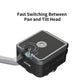 ZEAPON PONS Motorized Pan Head – Intelligent 360° Motorized Camera Pan Head with LCD Control & App Support for Video, Timelapse & Panoramic Photography