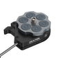 ZEAPON Revolver Quick Release Plate System – Ultra-Fast Snap Lock Camera Quick Release with 1/4” & 3/8” Mount – Heavy-Duty 10kg Load for Tripods, Sliders & Heads