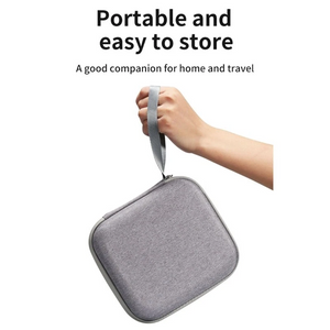 REFLEX CAMERA Medium Storage Bag for Insta360 GO3 – Water-Resistant Carry Case with Foam Inserts, Zippered Pocket & Handle – Compact Protective Organizer for Travel & Outdoor Use (7.36×6.26in, 18.7x15.9cm)