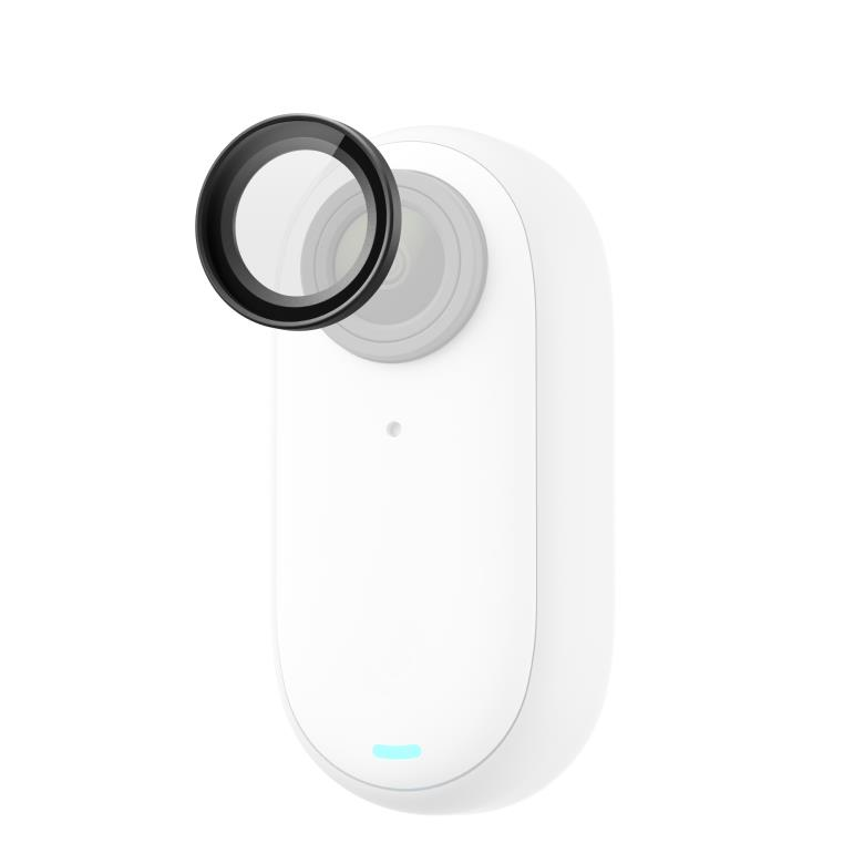 REFLEX CAMERA 2pcs Lens Protector for Insta360 GO 3 Action Camera – Clear Screw-On Dual Lens Guards, Anti-Scratch, Anti-Fog, Tight-Fit Protective Covers, Easy Install, Camera Accessories