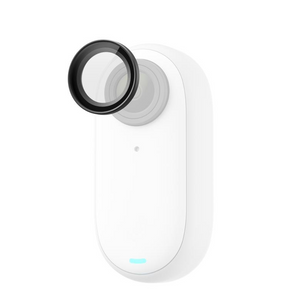 REFLEX CAMERA 2pcs Lens Protector for Insta360 GO 3 Action Camera – Clear Screw-On Dual Lens Guards, Anti-Scratch, Anti-Fog, Tight-Fit Protective Covers, Easy Install, Camera Accessories