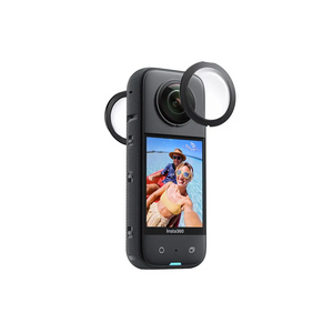 Reflex Camera Protective Lens Glasses for Insta360 X3 – Scratch-Resistant Ultra-Clear Lens Guards with Adhesive Kit and Removal Tool for 360° Action Cameras