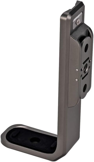 Reflex Camera Horizontal L-Bracket for Insta360 X4 Action Camera – CNC Aluminum Alloy Mount for Stable Horizontal Shooting and Accessory Expansion