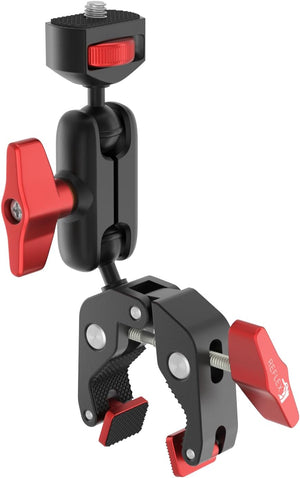 REFLEX CAMERA CMA-TE239/260 Super Clamp And Magic Arm Mount With Double Ball Head to attach Monitor /led light/ microphone and other camera accessories