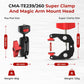 REFLEX CAMERA CMA-TE239/260 Super Clamp And Magic Arm Mount With Double Ball Head to attach Monitor /led light/ microphone and other camera accessories