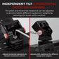 REFLEX CAMERA BHM-TE277 360 Rotation Aluminum Alloy Mini Ball Head for Monitor, Action Camera, Phone and Led light with Cold Shoe