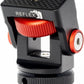 REFLEX CAMERA BHM-TE277 360 Rotation Aluminum Alloy Mini Ball Head for Monitor, Action Camera, Phone and Led light with Cold Shoe