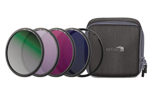 Reflex Camera 67mm Magnetic Filter Kit – ND8, ND64, ND1000, CPL Filters with Magnetic Adapter & Case – Pro Optical Glass Filters for DSLR & Mirrorless Cameras