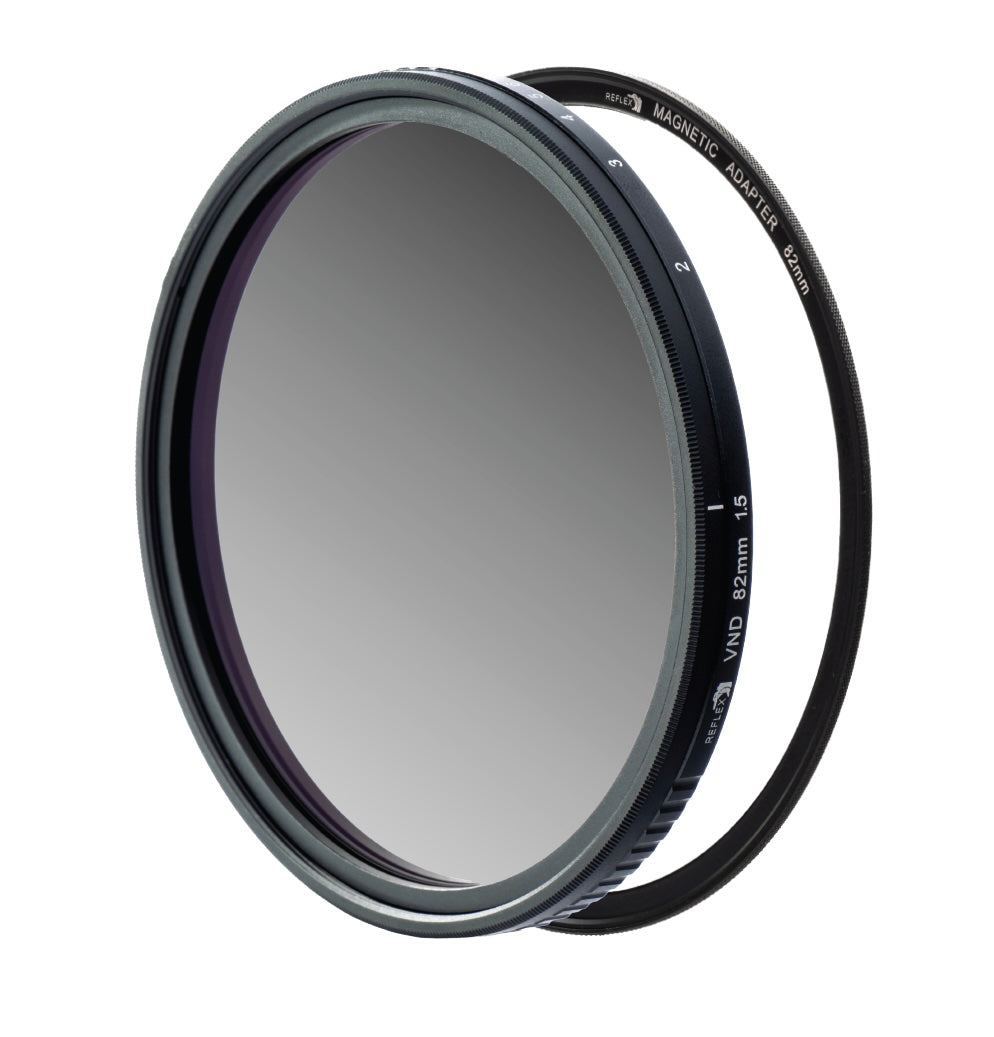 Reflex Camera 82mm Magnetic VND Filter Set with Adapter‚ Premium Japanese Optical Glass with Multi-Coating for Seamless Light Control and Versatile Photography
