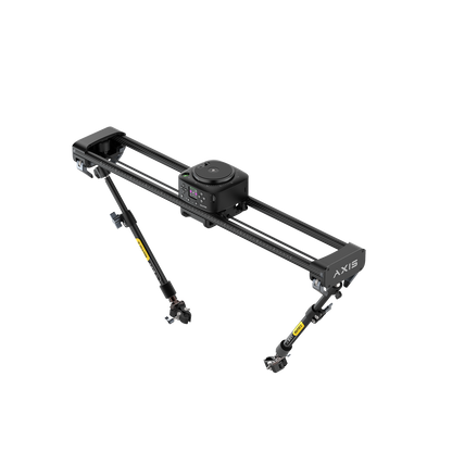 ZEAPON AXIS 80 Multi-Axis Motorized Camera Slider (2-Axis) – Carbon Fiber 80cm Electric Slider with Built-In Pan Head, LCD Control & App Support for Cinematic Video & Timelapse