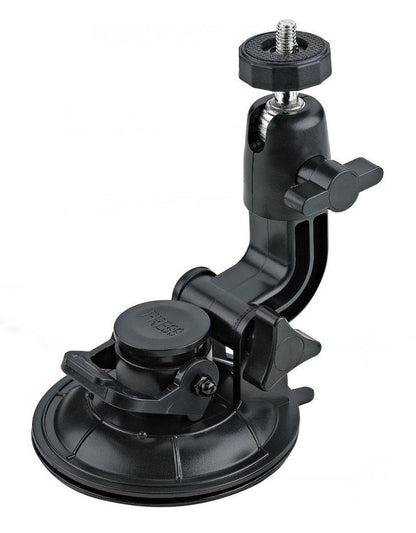 REFLEX CAMERA 1/4" Screw 180° Rotate Suction Mount | 9cm Suction Cup Holder for GoPro Hero 13–5, Insta360, DJI, Smartphones | Adjustable Camera & Phone Mount for Car Windshield, Dashboard, Glass