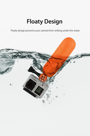 Orange Floating Handgrip - Grain - Orange