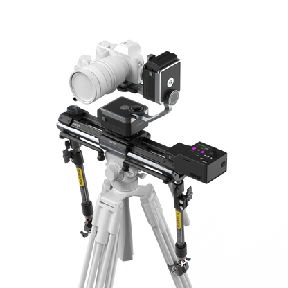 ZEAPON Professional Micro4 M500 Motorised Camera Slider Kit with Intelligent Pan & Tilt Head and Motor – Double Distance High-Speed Cinematic Motion Control System