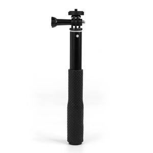Reflex Camera Aluminum Waterproof Selfie Stick – 4-Section Extendable Monopod Pole for GoPro Hero, Insta360 X4 X3 X2, GO3, DJI Osmo Action, 1/4" Mount – Outdoor Action Camera Stick