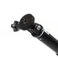 Reflex Camera Aluminum Waterproof Selfie Stick – 4-Section Extendable Monopod Pole for GoPro Hero, Insta360 X4 X3 X2, GO3, DJI Osmo Action, 1/4" Mount – Outdoor Action Camera Stick