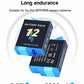 REFLEX CAMERA 2000mAh Rechargeable Battery for GoPro Hero 12-9 – Long-Lasting High-Capacity Backup Power Pack – Easy to Install, Durable, Safe & Compatible with GoPro Accessories & Chargers