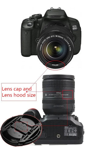 REFLEX CAMERA 40.5mm Center Pinch Snap-on Cap Cover – Compatible with Canon, Nikon, Sony, Pentax DSLR Camera Lenses – Durable Front Lens Protector Against Dust, Scratches & Sunlight