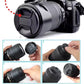 Reflex Camera 43mm Extra Strong Spring DSLR Camera Lens Cap Protection Cover with Anti-loss Rope