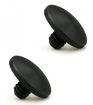 REFLEX CAMERA Soft Release Button Twin Pack (2 × Convex) for DSLR and Mirrorless Cameras – Premium Metal Threaded Shutter Upgrade for Leica, Fujifilm, Nikon, Canon, Sony & More