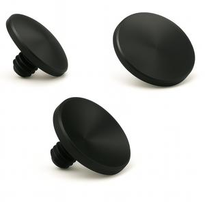 REFLEX CAMERA Soft Release Button Triple Pack (Concave, Convex & Flat) for DSLR and Mirrorless Cameras – Premium Metal Threaded Shutter Upgrade for Leica, Fujifilm, Nikon, Canon, Sony & More