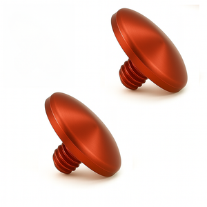 REFLEX CAMERA Soft Release Button Twin Pack (2 × Convex) for DSLR and Mirrorless Cameras – Premium Metal Threaded Shutter Upgrade for Leica, Fujifilm, Nikon, Canon, Sony & More