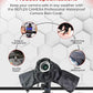 Camera rain cover with product specifications on a white background