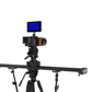 ZEAPON AXIS 80 Multi-Axis Motorized Camera Slider (2-Axis) – Carbon Fiber 80cm Electric Slider with Built-In Pan Head, LCD Control & App Support for Cinematic Video & Timelapse