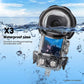 REFLEX CAMERA Waterproof Case with Dome Lens for Insta360 X3 – 50M/164FT Underwater & Adventure Protection